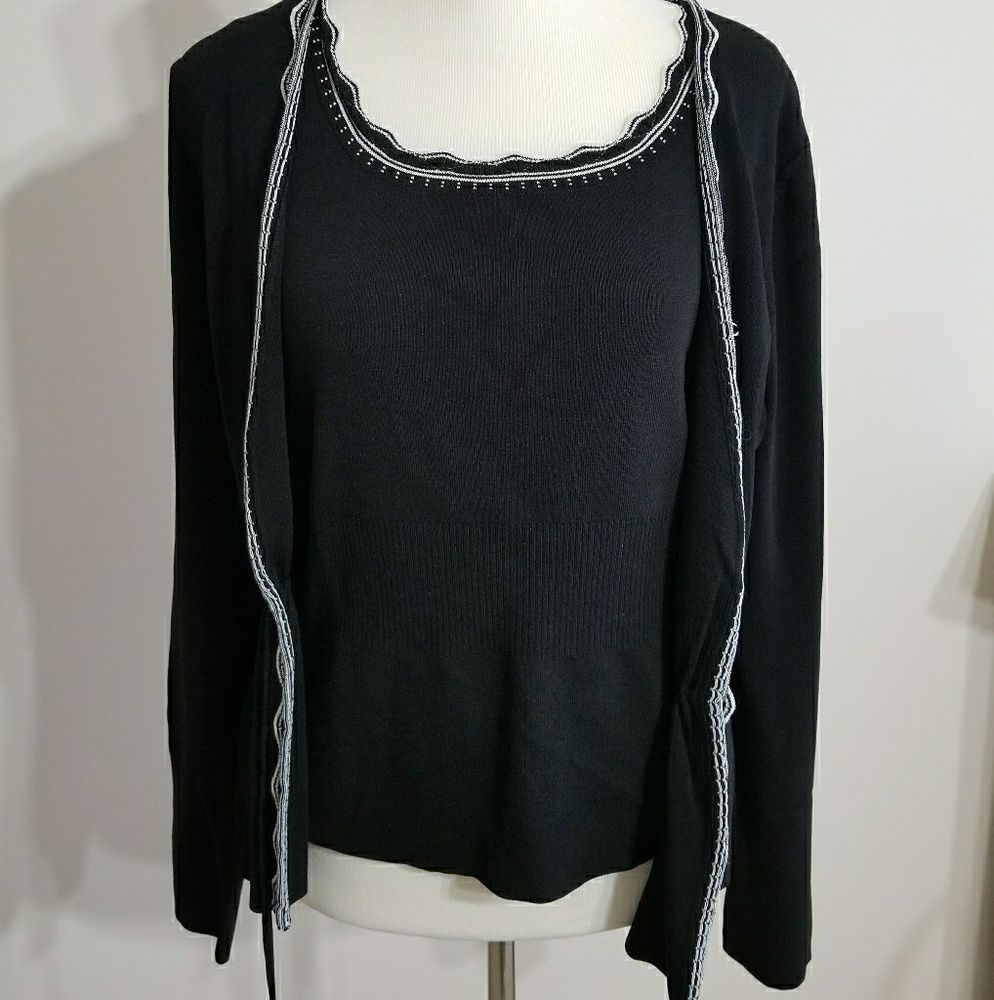 Ann Taylor Loft Cardigan Sweater Set